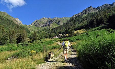 Pizzo dei Tre Signori (2554 m) da Ornica il 19 luglio 2020